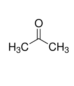 Molecuulformule aceton02