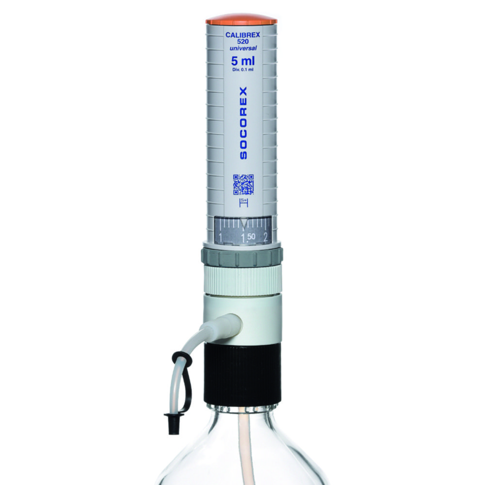 Flesdispenser Calibrex digital  520 1-5 ml, variabel, z. fles