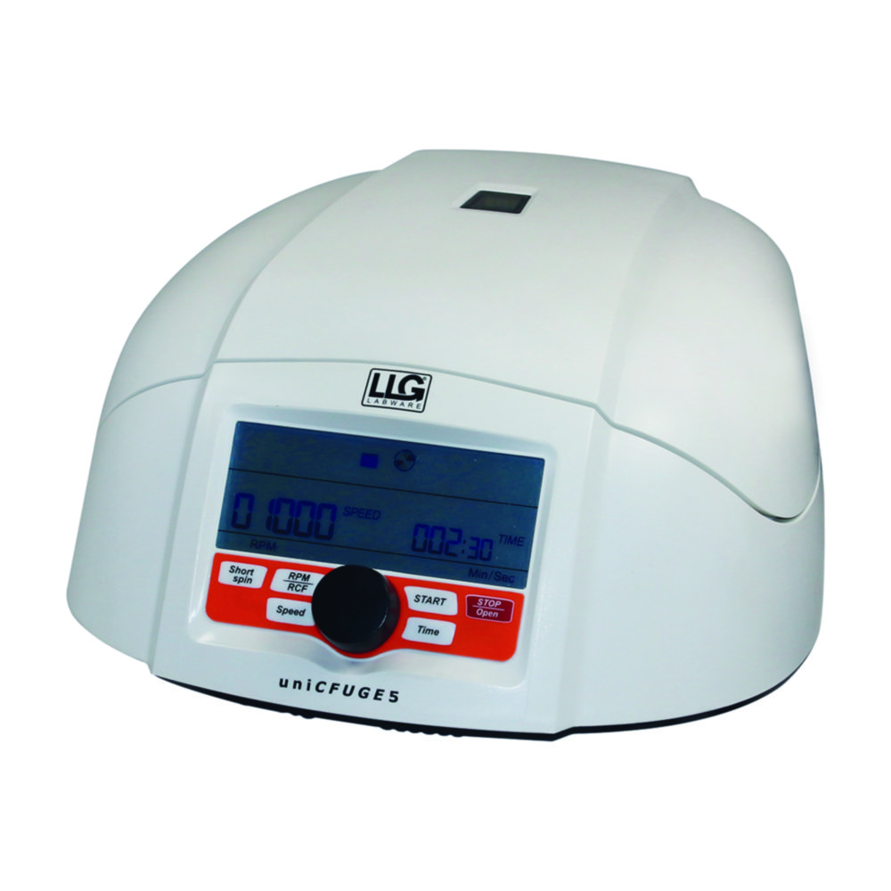 Microcentrifuge uniCFUGE 5 digitaal display