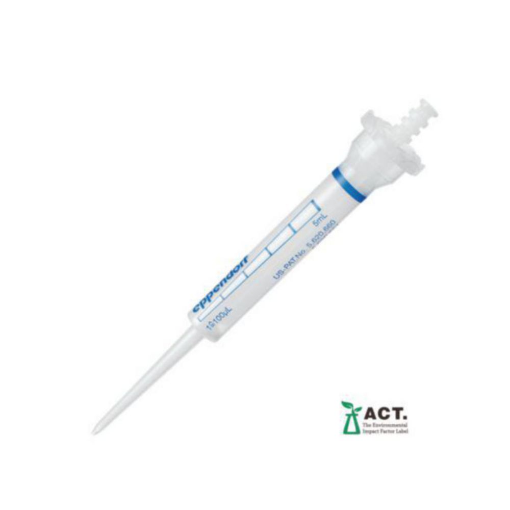 Pipetpunten 5 ml, Combitips advanced, Eppendorf Quality, Blauw, Niet-steriel